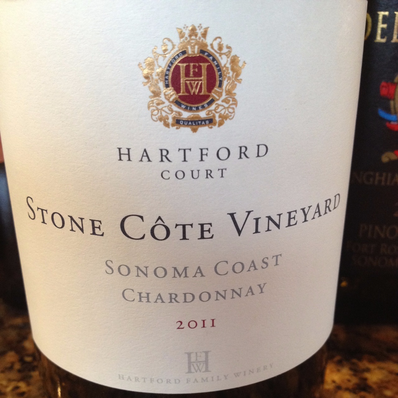 Hartford Court Stone Côte Vineyard Chardonnay