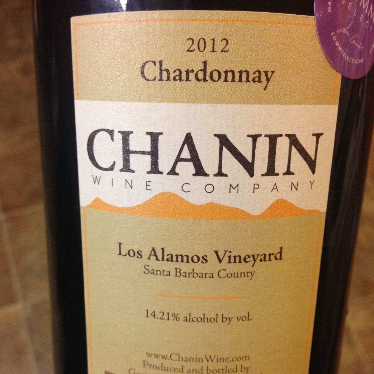 Chanin Los Alamos Vineyard Chardonnay 2018