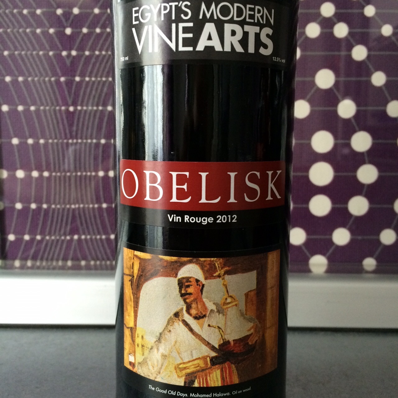 Obelisk Egypt's Modern Vine Arts Vin Rouge Red Blend