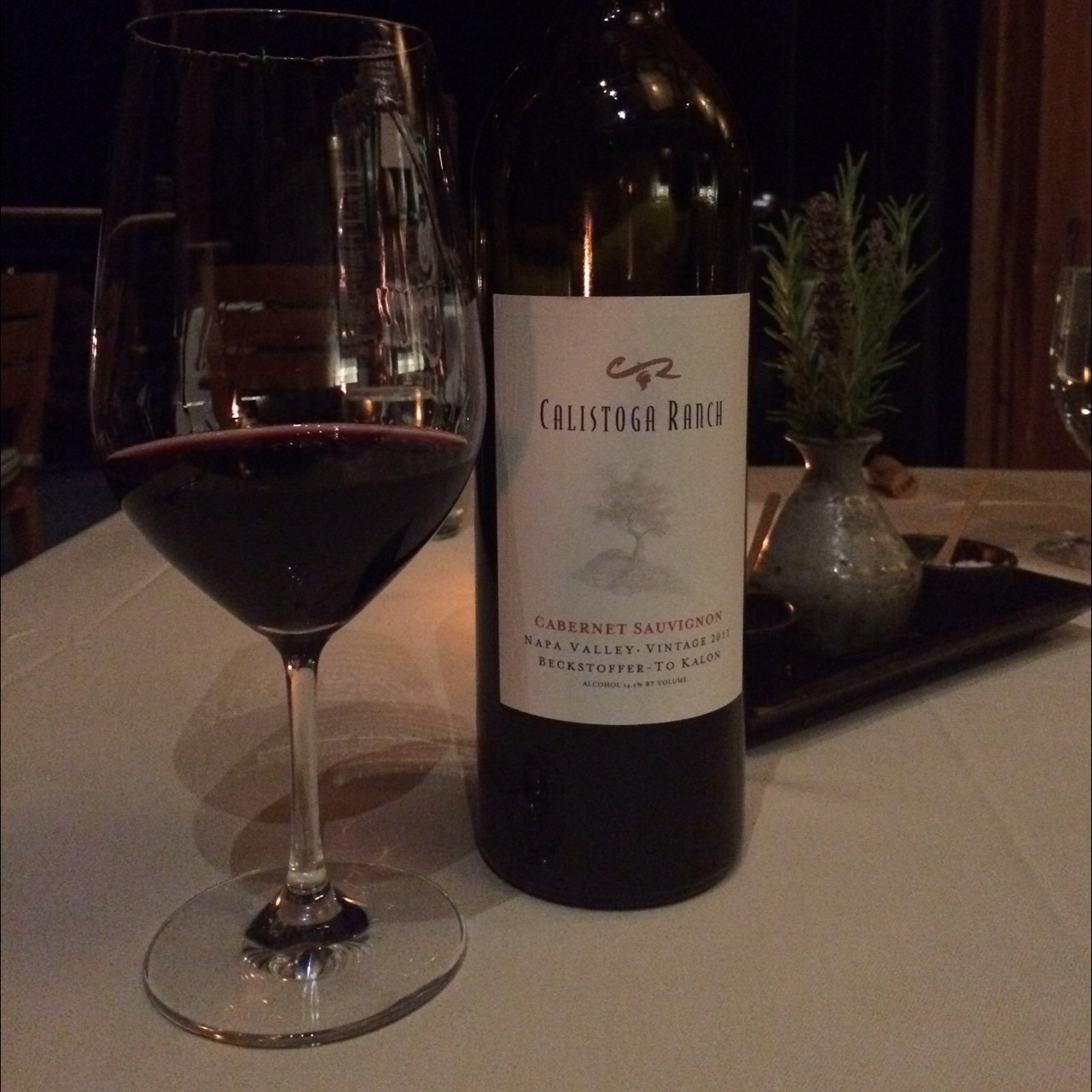 2014 Calistoga Ranch Beckstoffer To-Kalon Cabernet Sauvignon