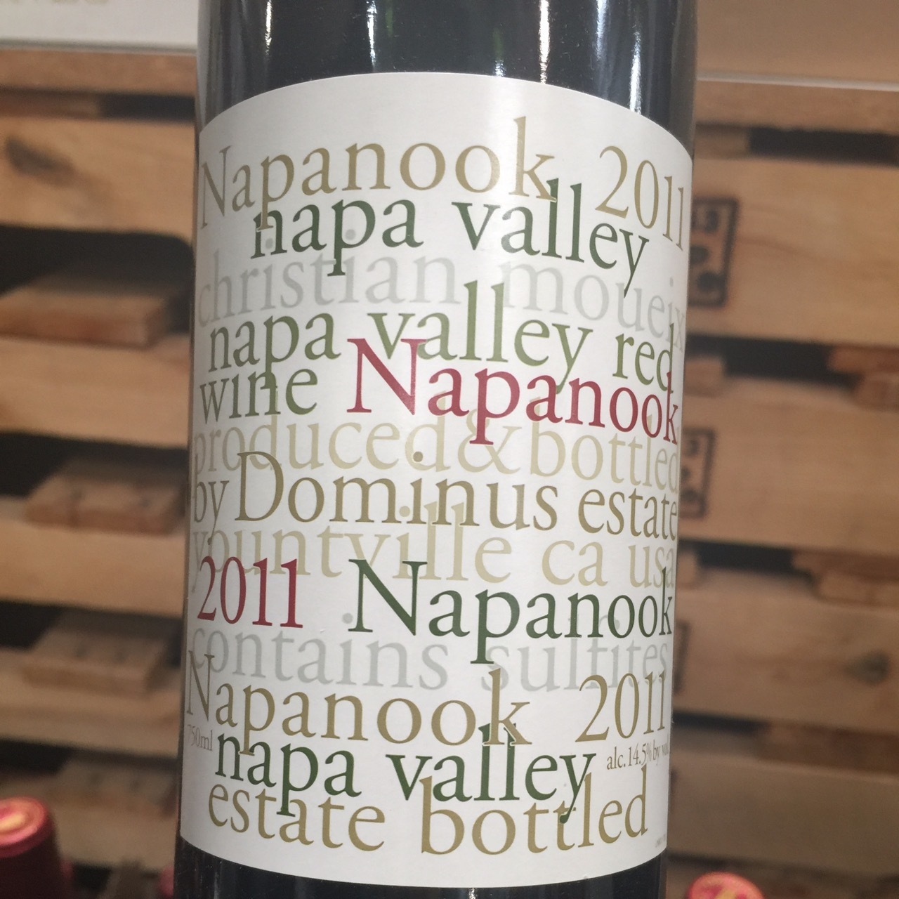 Dominus Napa Valley 2011 2011 DOMINUS ESTATE NAPA VALLEY RED