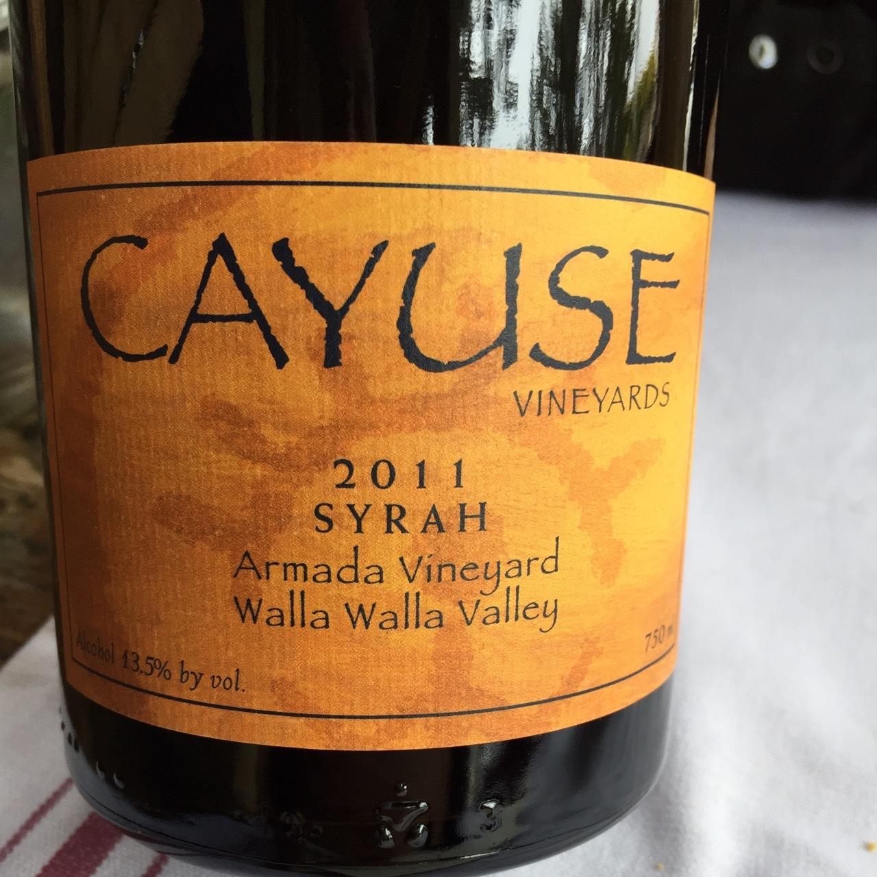 2021 Cayuse Vineyards Armada Vineyard Syrah