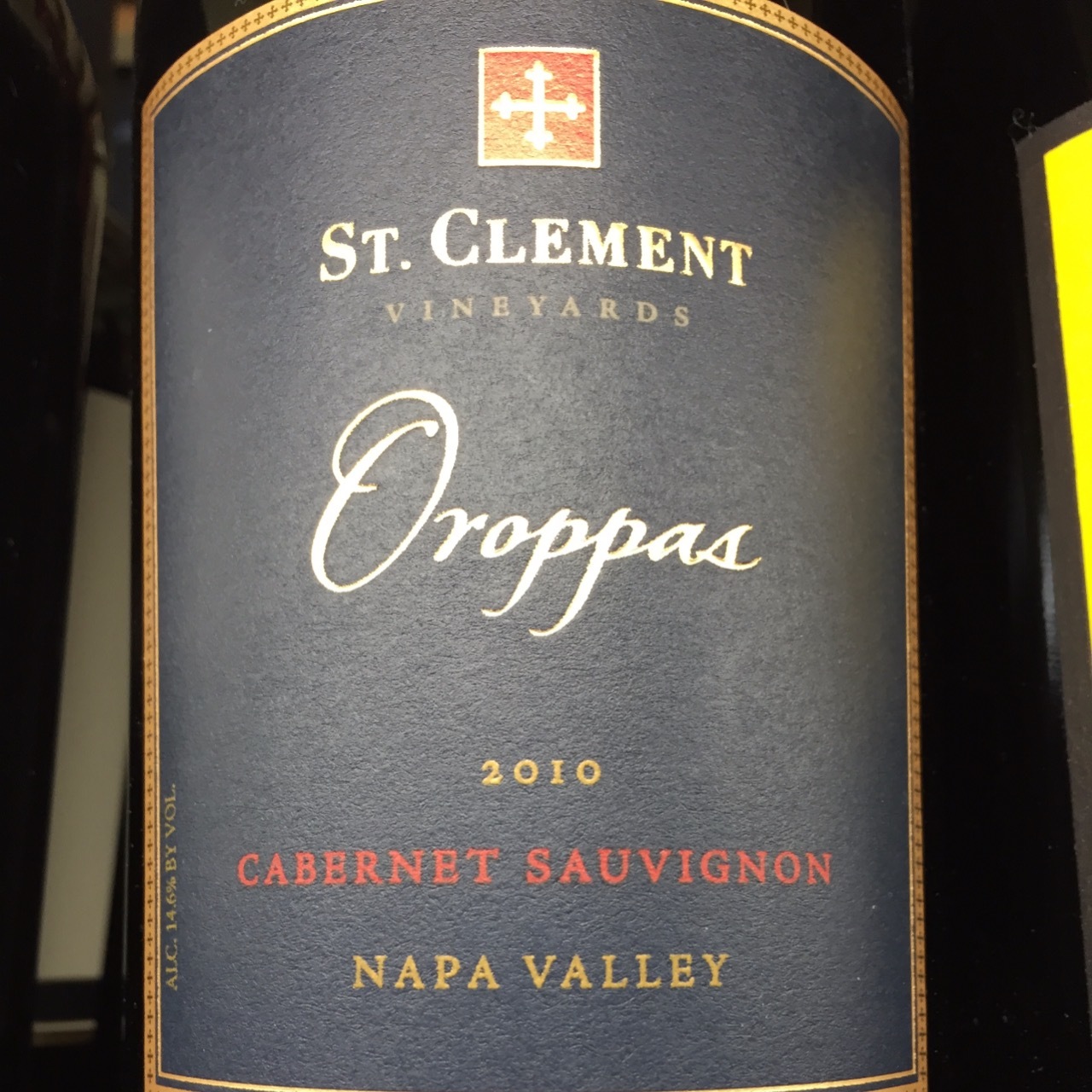St. Clement Vineyards Oroppas Napa Valley Sauvignon