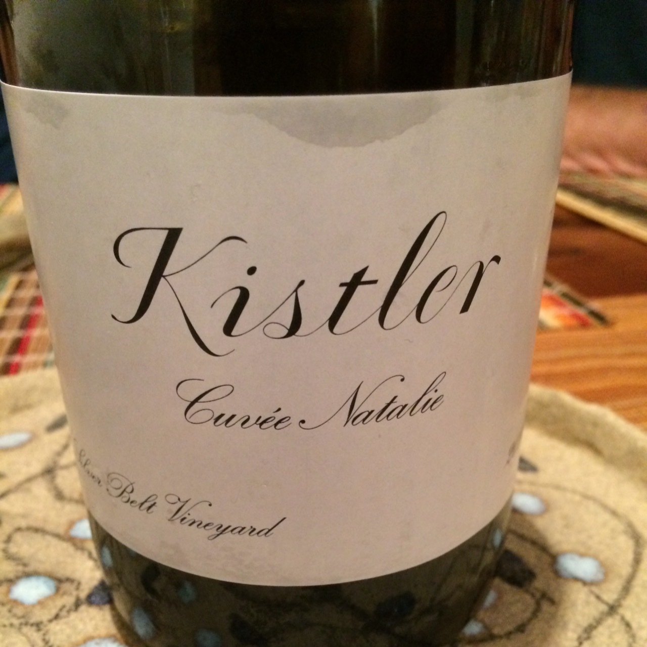 Kistler Cuvée Natalie Silver Belt Vineyard Pinot Noir 2022