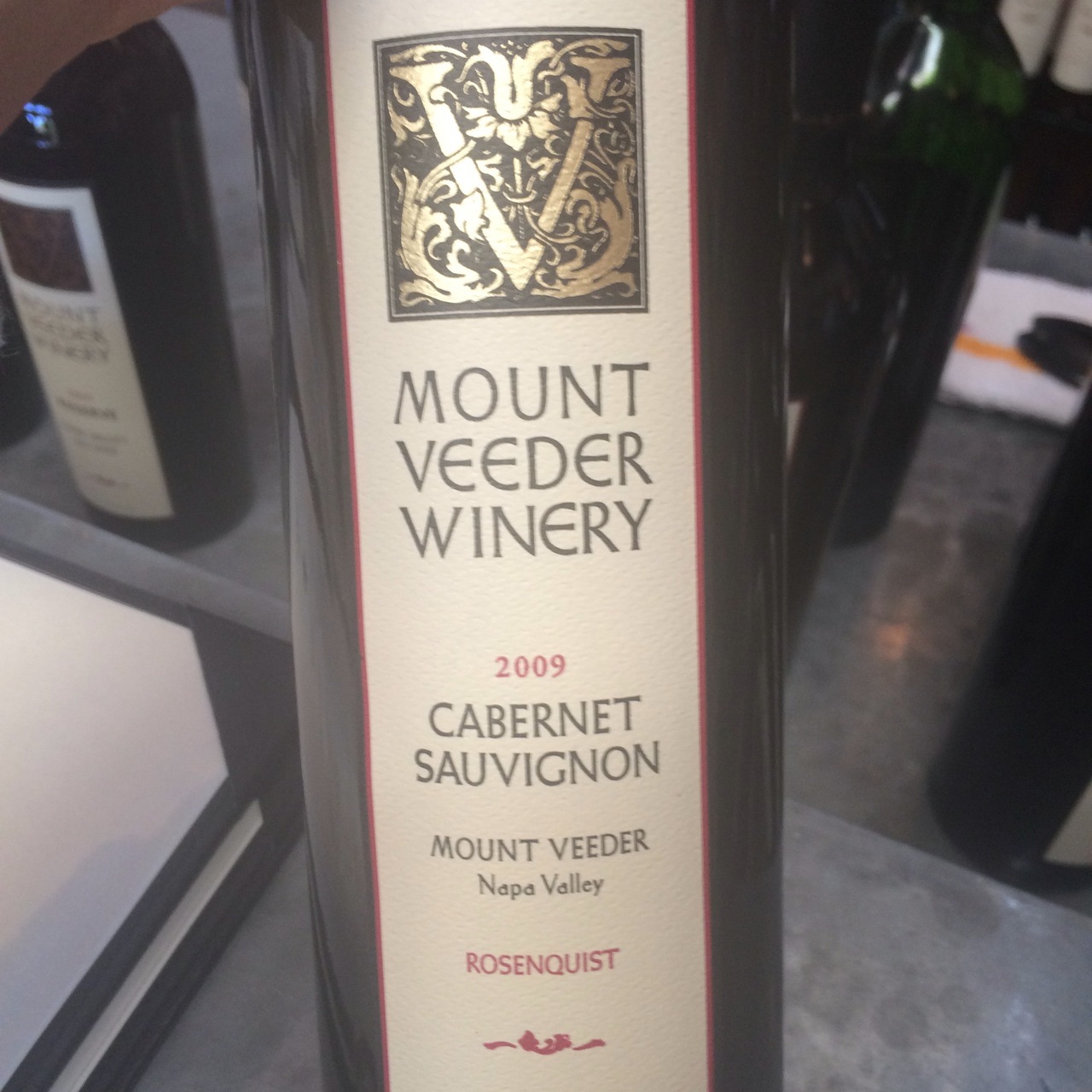 Mount Veeder Winery Rosenquist Mt. Veeder Cabernet Sauvignon