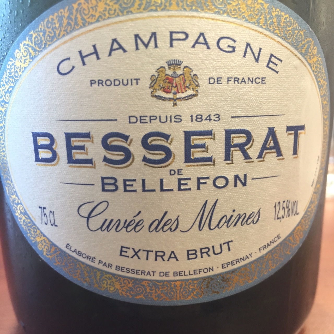 Besserat de Bellefon Cuvée des Moines Brut Rosé Champagne