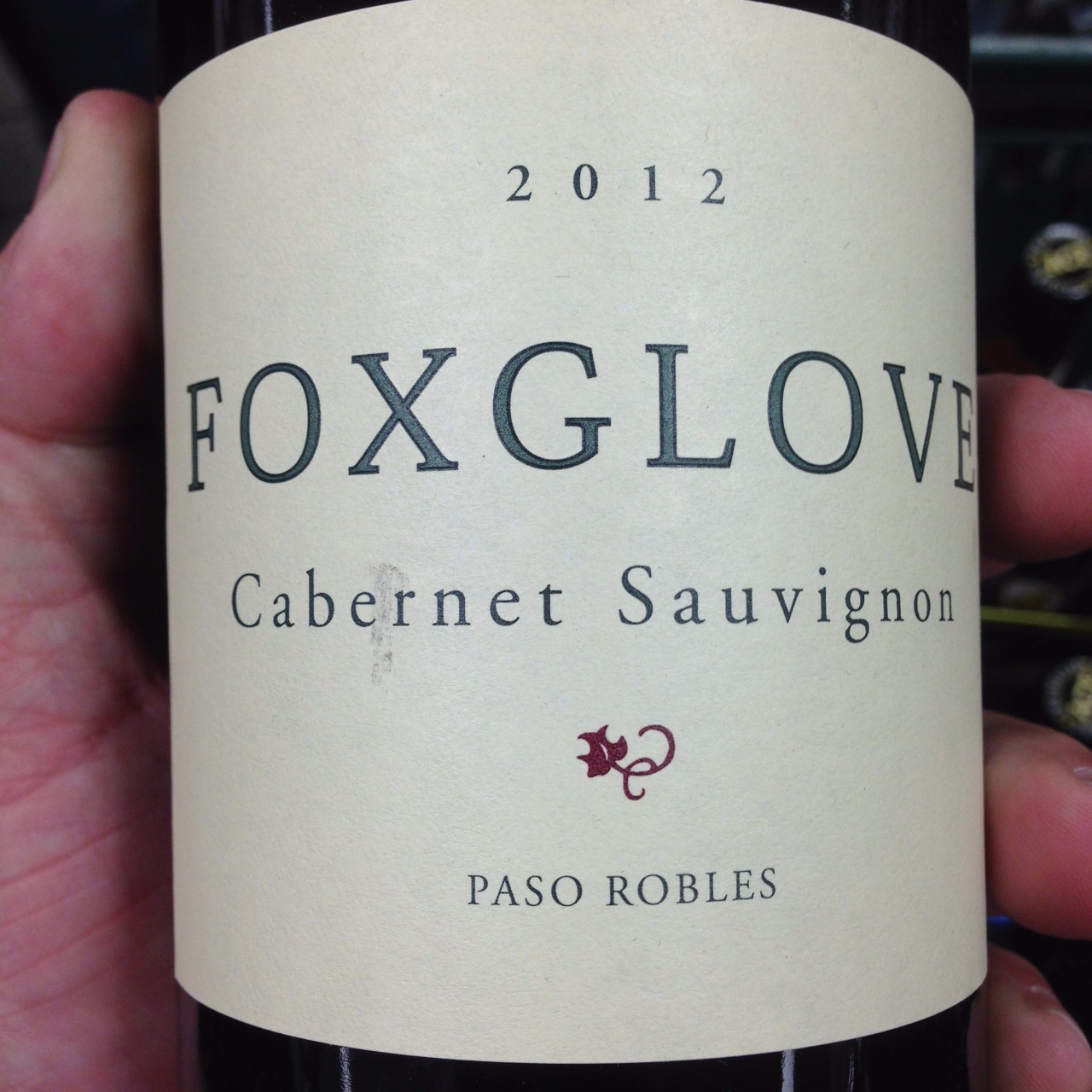 Foxglove Paso Robles Cabernet Sauvignon