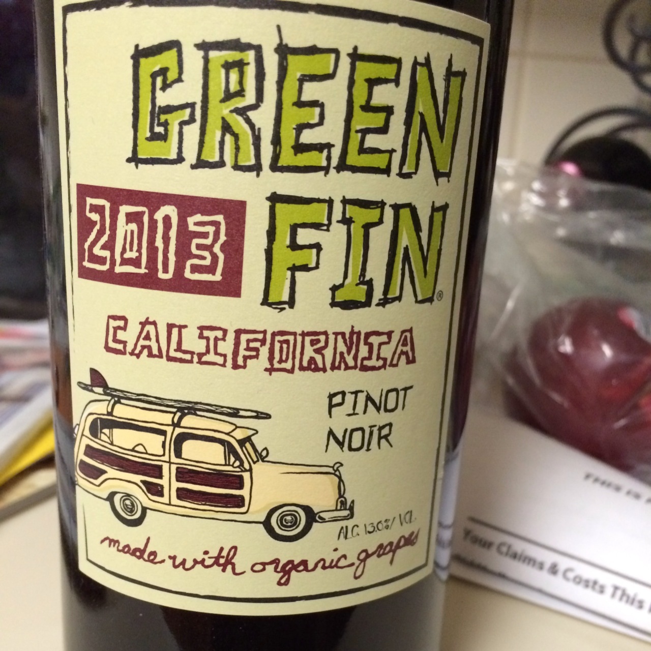 Green fin wine