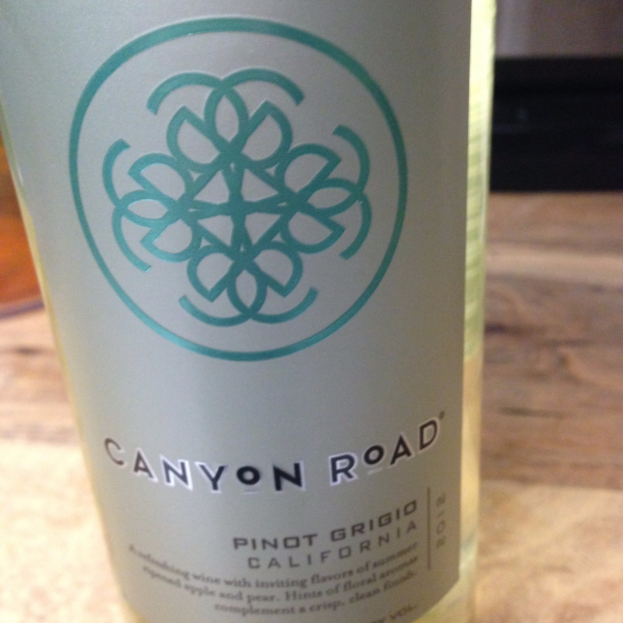 Canyon Road California Pinot Grigio 2018 Yiannis Wine