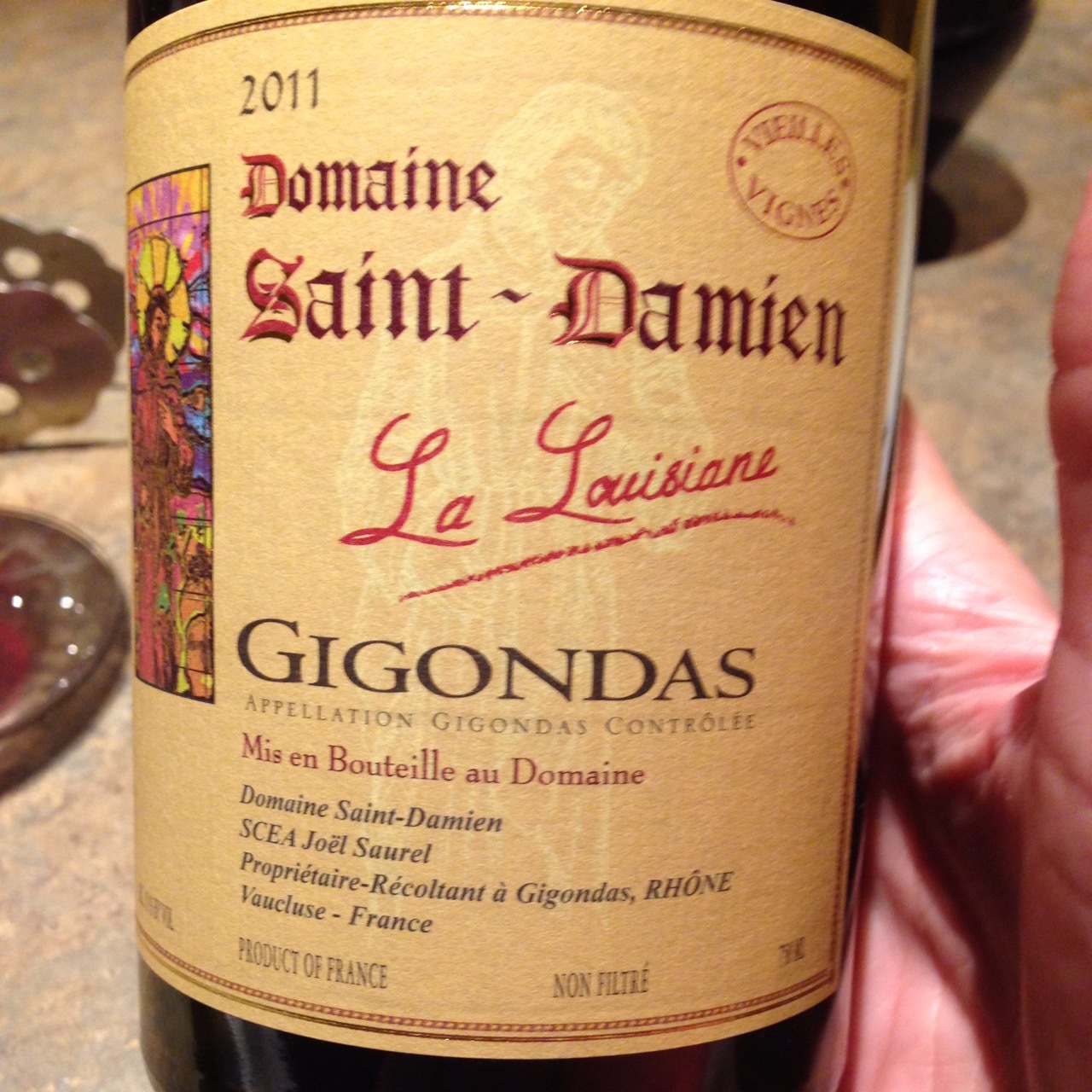 Domaine SaintDamien La Louisiane Gigondas Grenache Blend