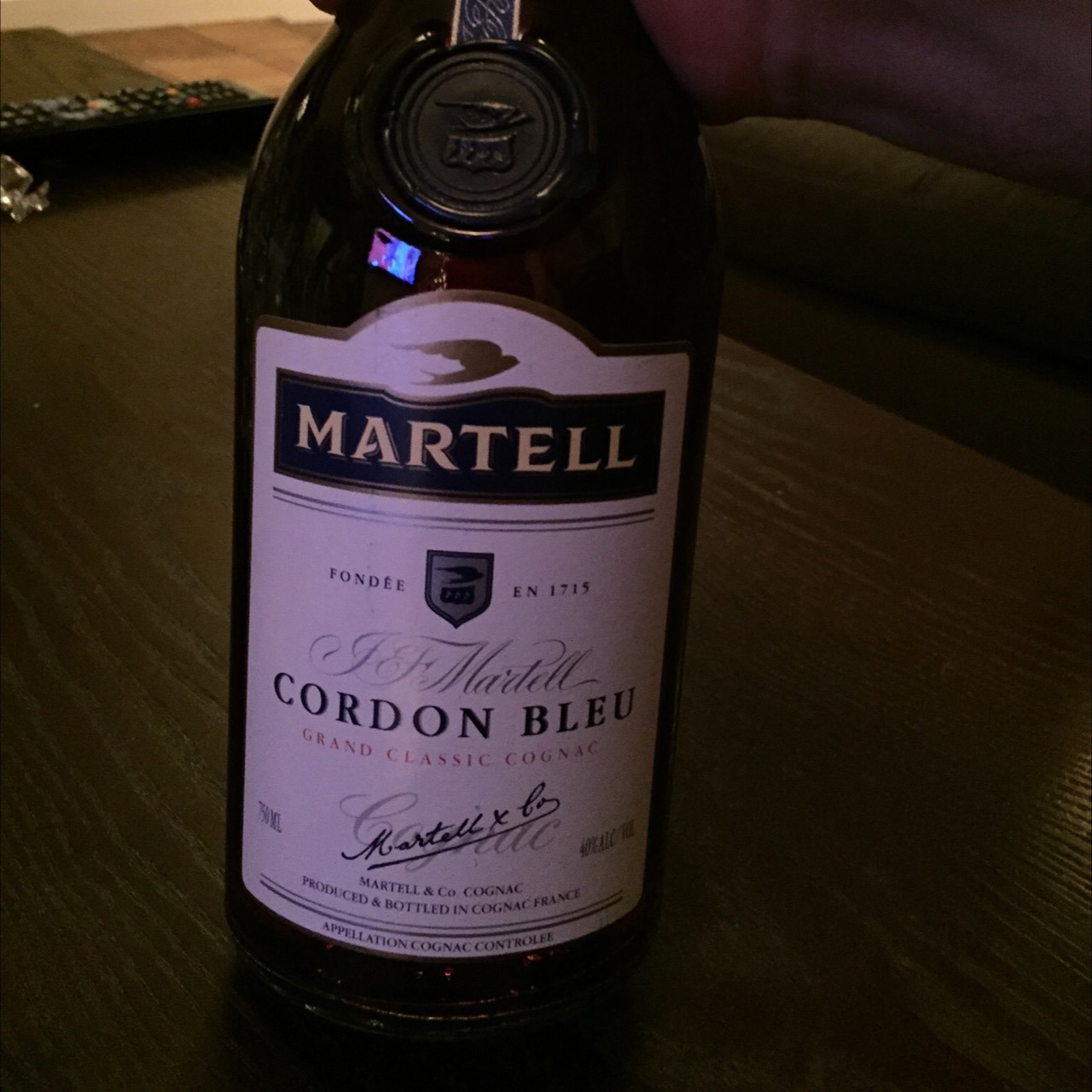 Martell Cordon Bleu Grand Classic Cognac NV