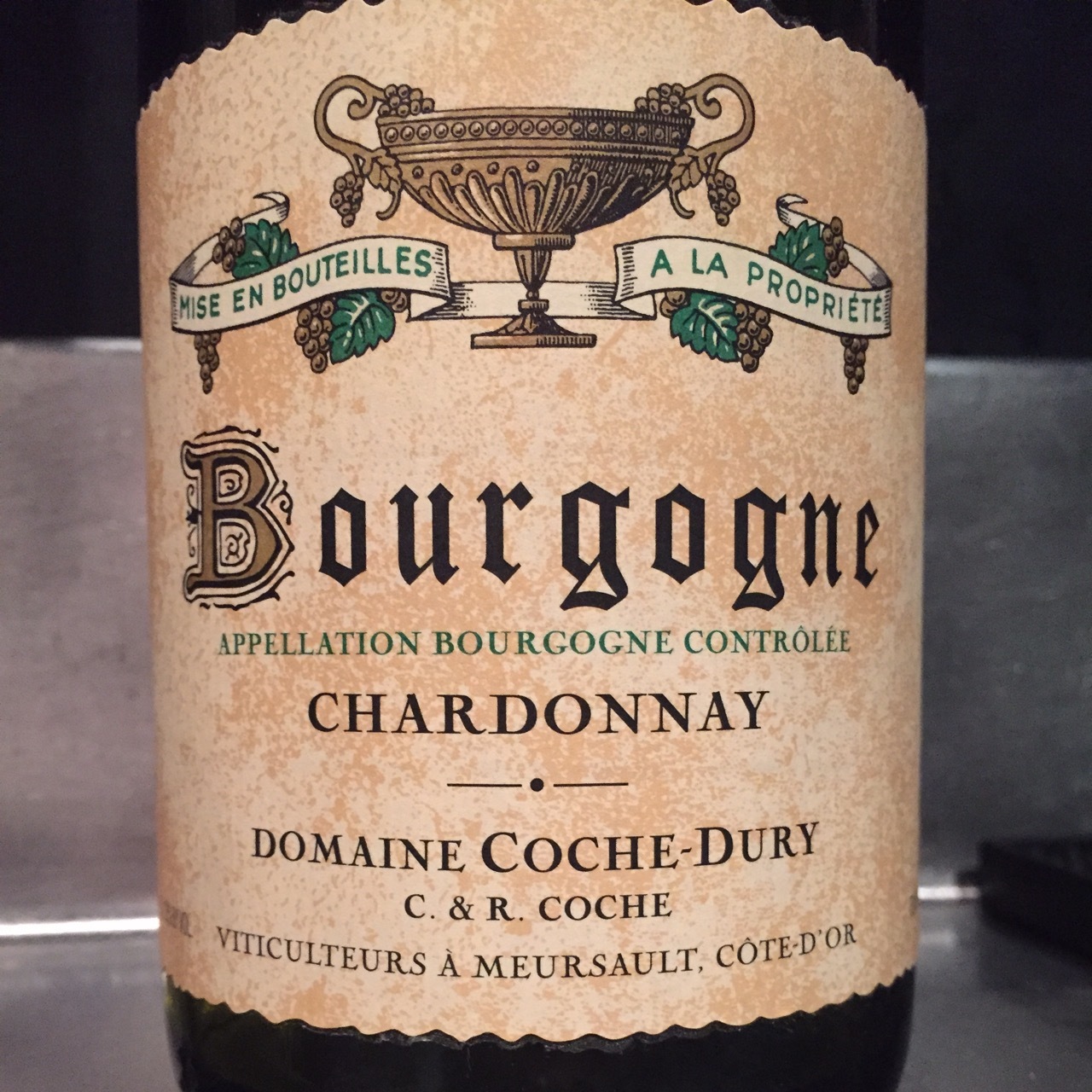 Domaine Coche-Dury (J.F. Coche Dury) Bourgogne Chardonnay 2016