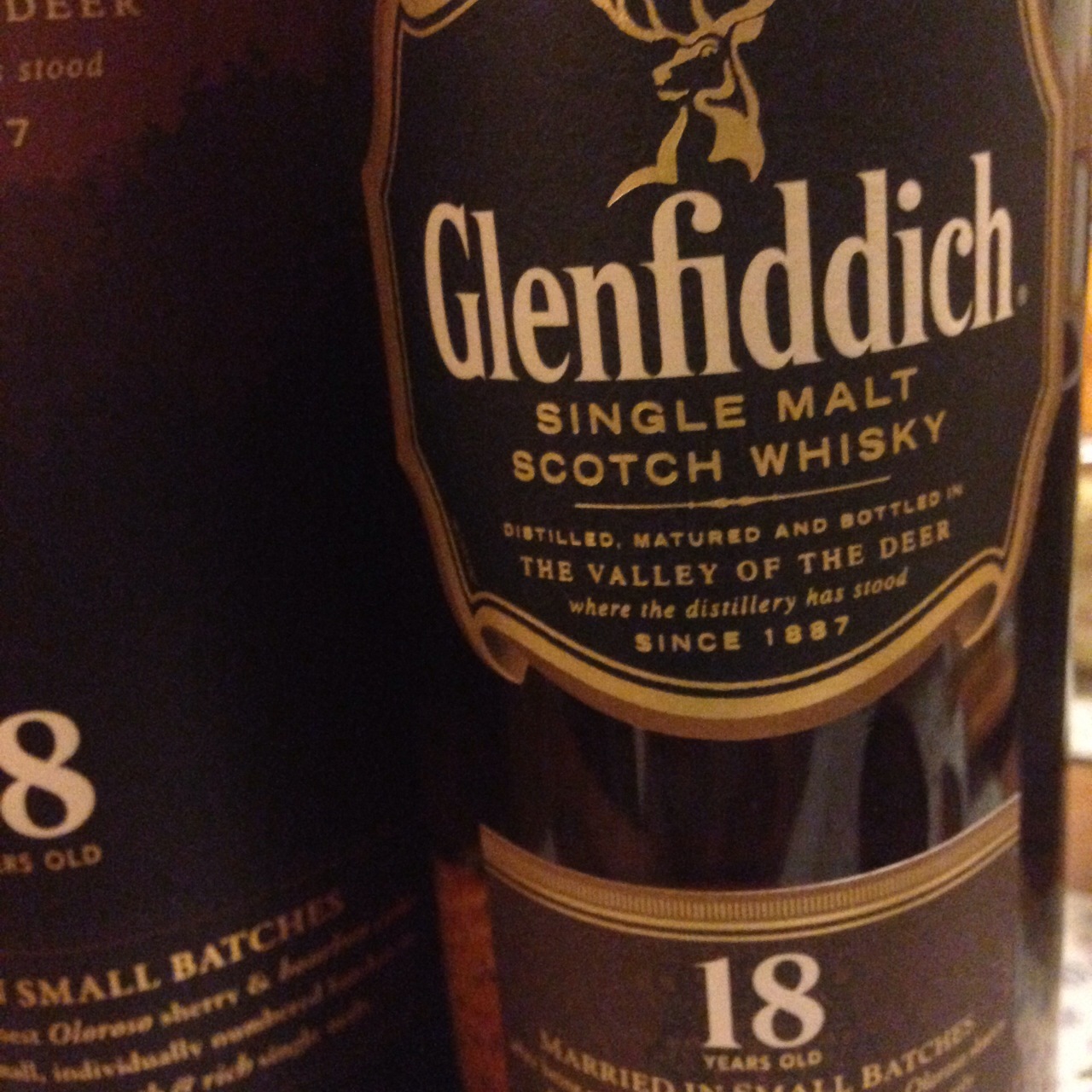 Glenfiddich 18 Years Old Single Malt Scotch Whisky NV